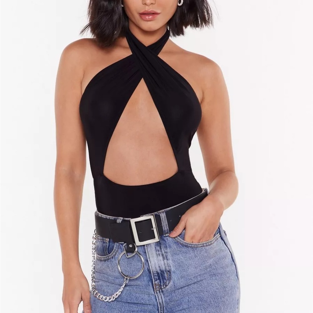 NASTYGAL “Cut to the Chase” bodysuit